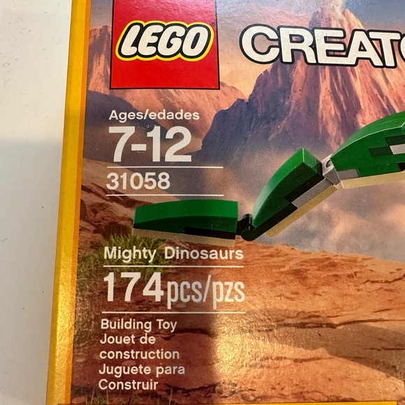 LEGO Creator Mighty Dinosaur 31058 - Green - Picture 2 of 4